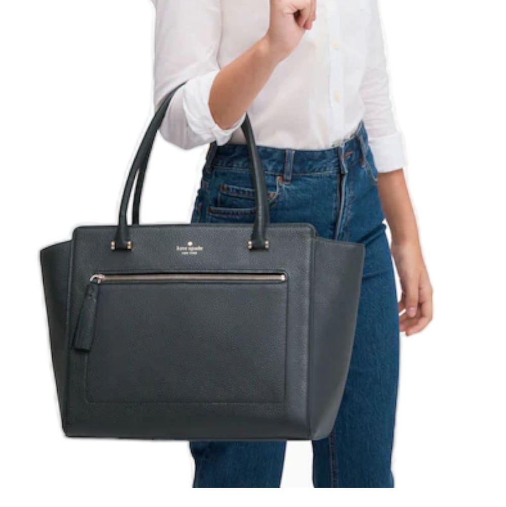 KATE SPADE Chester Street Allyn Large Black Tote Bag